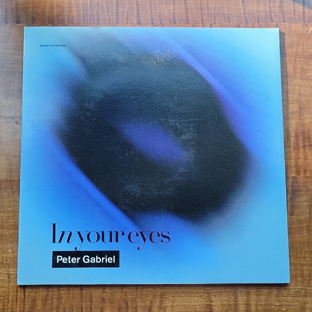 SPECIAL EDITION PETER GABRIEL 12-INCH MAXI SINGLE Vinyl Record IN YOUR EYES
